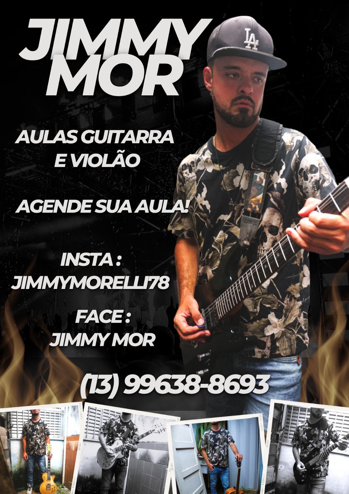 JIMMY MOR Aulas de Guitarra e Violão